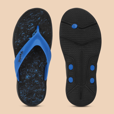 yoho Men Slippers(Navy , 10)