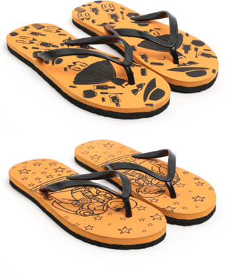Indrawati Women Flip Flops(Multicolor , 8)