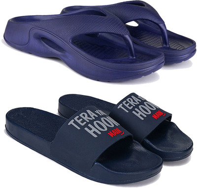 BERSACHE Men Slides(Multicolor , 8)