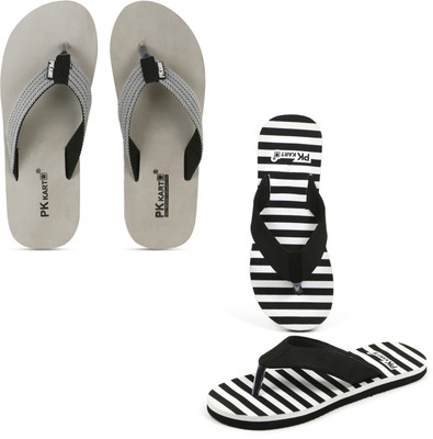 PKKART Men Slippers(Multicolor , 9)