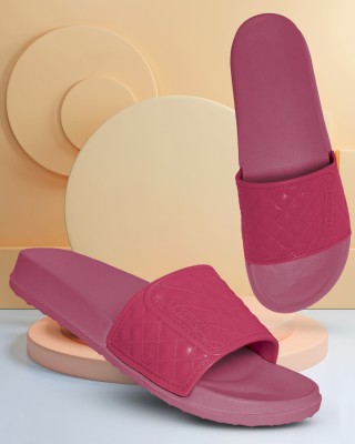 FitFusion Women Slides(Maroon , 5)