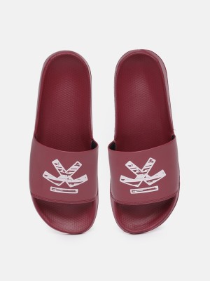 WROGN Men Slides(Maroon , 9)