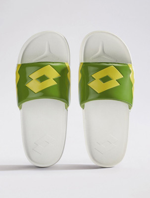 LOTTO Men Slides(Green , 8)