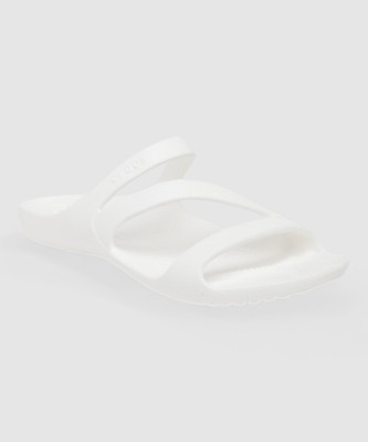 CROCS Women Women's Kadee II Slides(White , 9 UK/India)