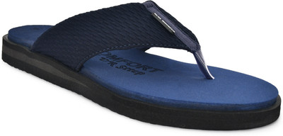 DR STTEP Men Soft Ortho Slippers for Men | Comfy Anti-Skid Flip Flops for Daily Use Slippers(Blue , 8)