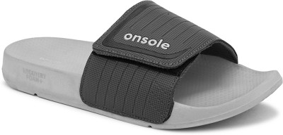 Onsole Men Slides(Grey , 8)