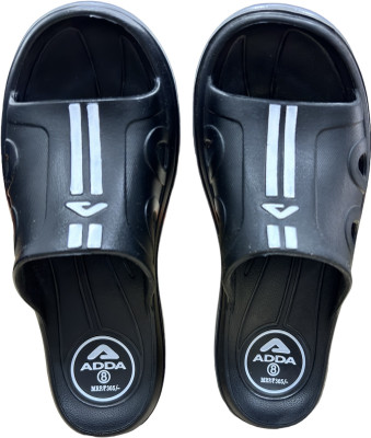 Adda Men Slides(Black , 7)