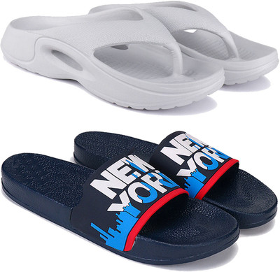 ORICUM Men Flip Flops(Multicolor , 7)