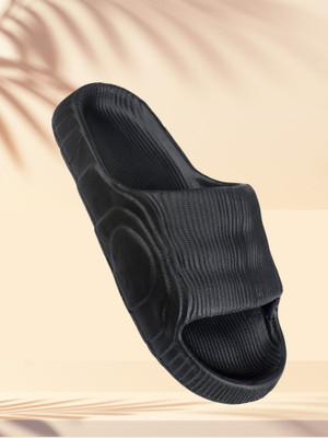 Zakozee Men Comfortable Lightweight Regular Wear Slides For Men Men Slides Slides(Black , 9)