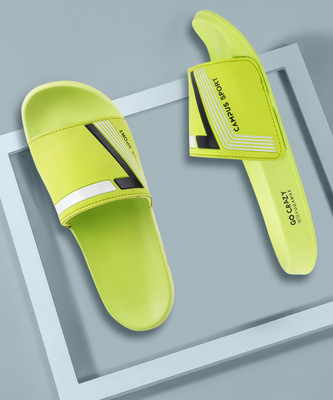 CAMPUS Men Slides(Green , 7)