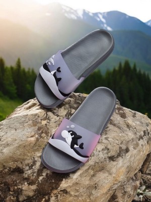 Pampy Angel Women Slides(Grey , 7)