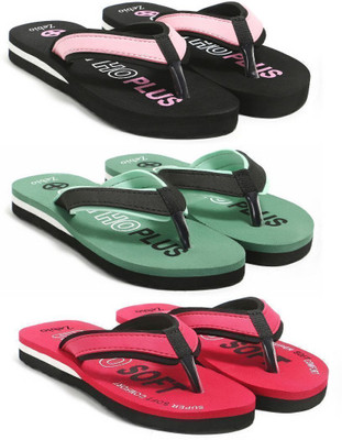 zebio Women Slippers(Multicolor , 8)