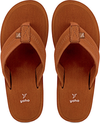 yoho Men Bubbles Men Ortho slippers Soft and comfortable for Men Slippers(Tan , 7)