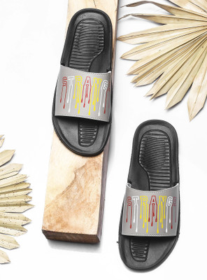 PERY-PAO Men Slides(Grey , 7)