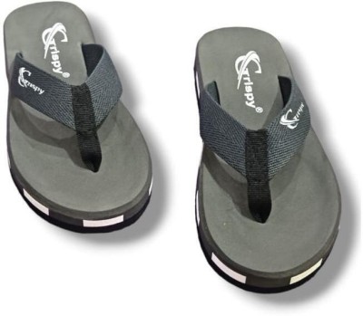 PRIKSH FOOTWEAR Men Flip Flops(Grey, White , 10)