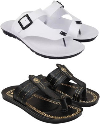 Trendmode Men Flip Flops(Multicolor , 7)
