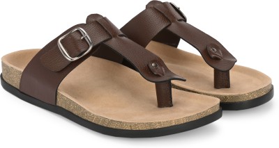 NEOVOGUE Men Sandals(Brown , 8)