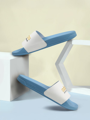 ADIDAS Men Slides(Blue , 7)