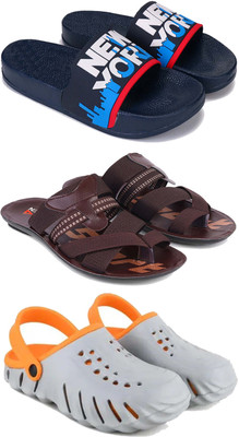 Pennen Men Slippers(Multicolor , 10)