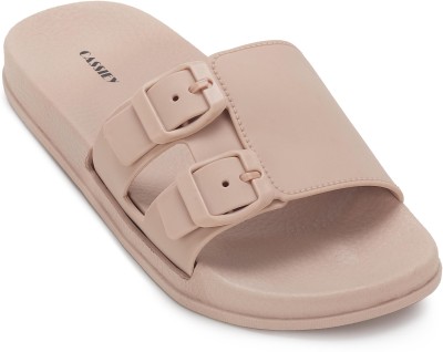 Cassiey Women Slides(Beige , 7)