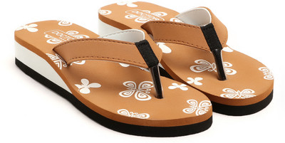 VAHMAH Women Slippers(Tan , 8)