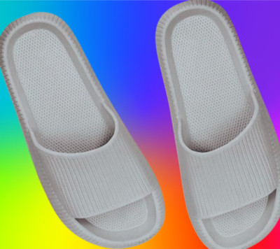Ravikr Men Slides(Grey , 9)