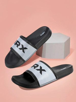 HRX by Hrithik Roshan Men Slides(Black , 9)