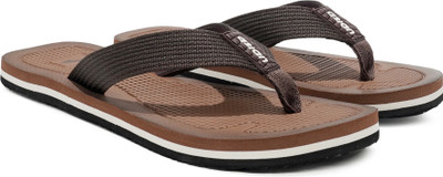 asian Men Slippers(Brown, Tan , 8)