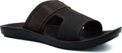 TREKIVA Men Premium Sandal Trendy Comfortable Flexible & Durable, Anti-Skid| TPG-3035 Slippers(Brown , 7)