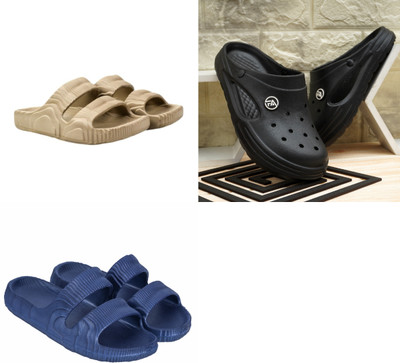 house of common Men Slippers(Multicolor , 6)