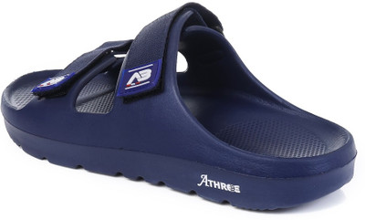 athree Men Slides(Blue , 8)