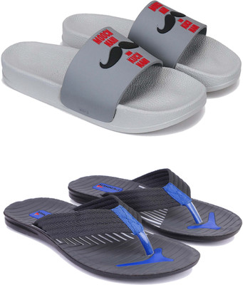 Pennen Men Slides(Black , 9)