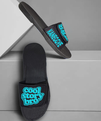 Kzaara Men Slides(Blue , 6)