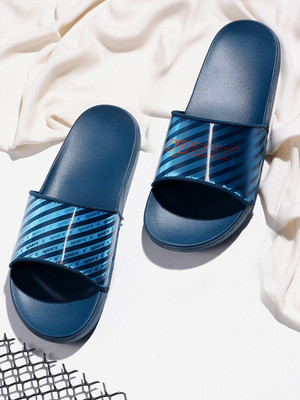 Sparx Men Flip Flops(Blue, Blue , 7)
