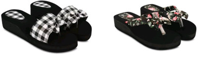 BOOMBEAUTY Women Slides(Multicolor , 5)