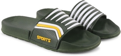Lee Won Men Slides(Green , 9)