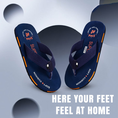 Vokline Men Slippers(Multicolor , 10)
