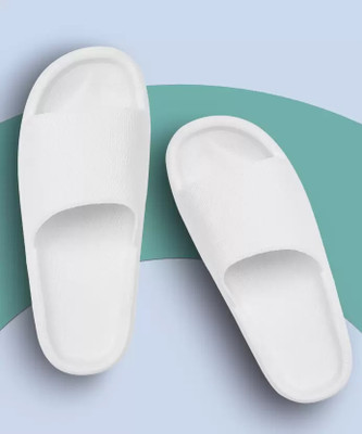 Axter Men Slides(White , 8)