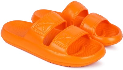 Newera Men Slides(Orange , 6)