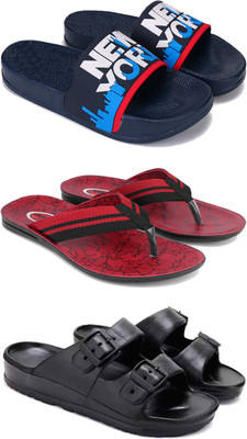 Pennen Men Slides(Black , 6)