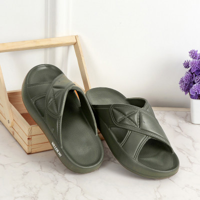 KILLER Men Slides(Olive , 9)