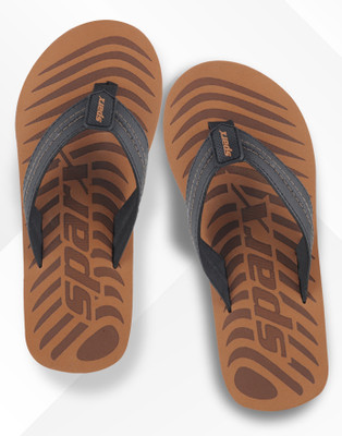 Sparx Men Flip Flops(Tan , 8)