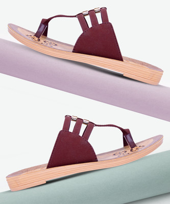 asian Women Slippers(Brown , 4)