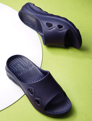 slipover Men Slides(Blue , 10)