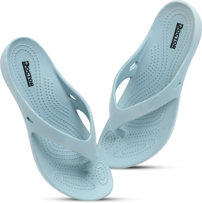 Doctor Health Super Soft Women NewlyLaunch|Classic Soft|Cushion|Comfortable|Premium|Stylish| Flip Flops Slippers(Blue , 6)