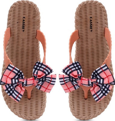 Cassiey Women Slippers(Pink , 7)
