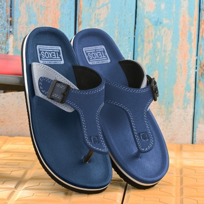 BIRDE Men Comfortable Regular Wear Slippers Flip Flop For Men Flip Flops(Blue 10)