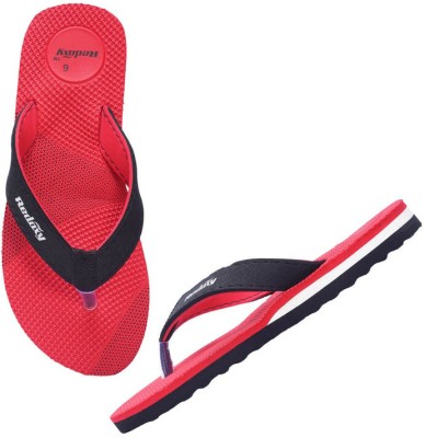 Redoxy Women Slippers for Women Flip Flops(Red , 5)