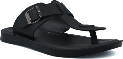 TREKIVA Men Premium Slippers Trendy Comfortable Flexible & Durable, Anti-Skid| TPG-3051 Slippers(Black , 8)