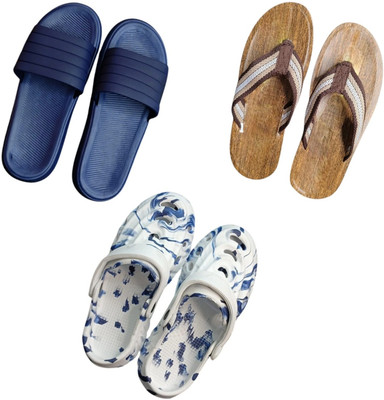 BLIBBERS Men Slippers(Multicolor , 7)